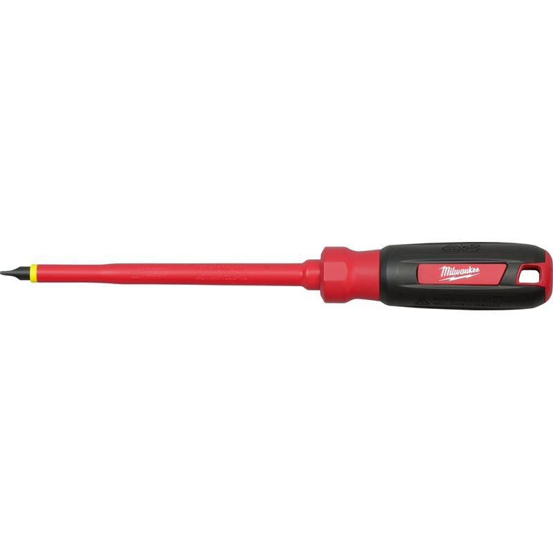 48-22-2221 1/4 in. Slotted - 6 in. 1000 V Insulated Screwdriver