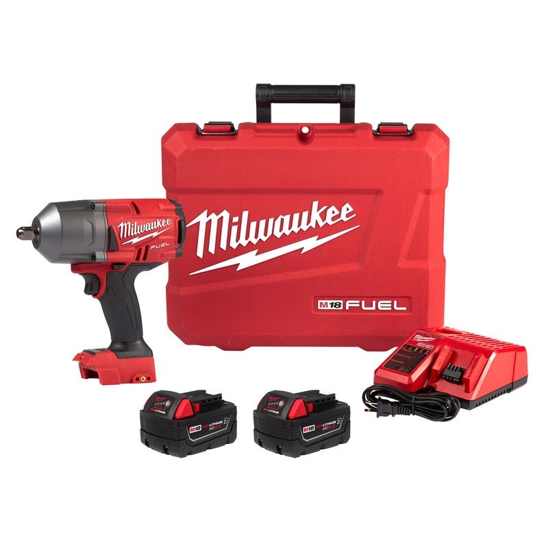 Milwaukee 2766-22R M18 FUEL High Torque 1/2in Impact Wrench with Pin Detent Kit