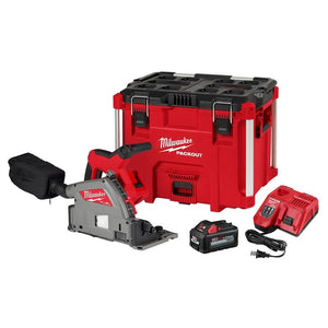 Milwaukee 2831-21 M18 FUEL 18 Volt Lithium-Ion Brushless Cordless 6-1/2 in. Plunge Track Saw Kit