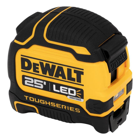 DEWALT DWHT35625S TOUGHSERIES 25 FT Lighted Tape Measure