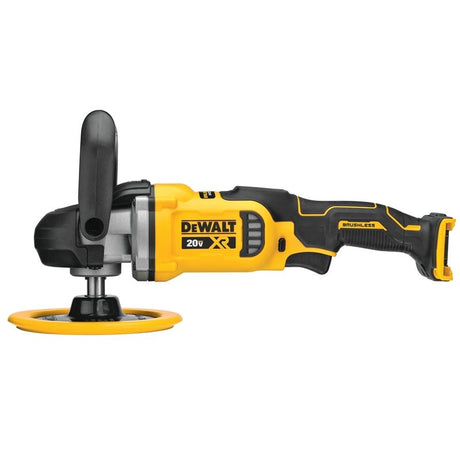 DEWALT DCM849B 20V MAX* XRÂ® 7 in (180mm) Cordless Variable Speed Rotary Polisher (Tool Only)