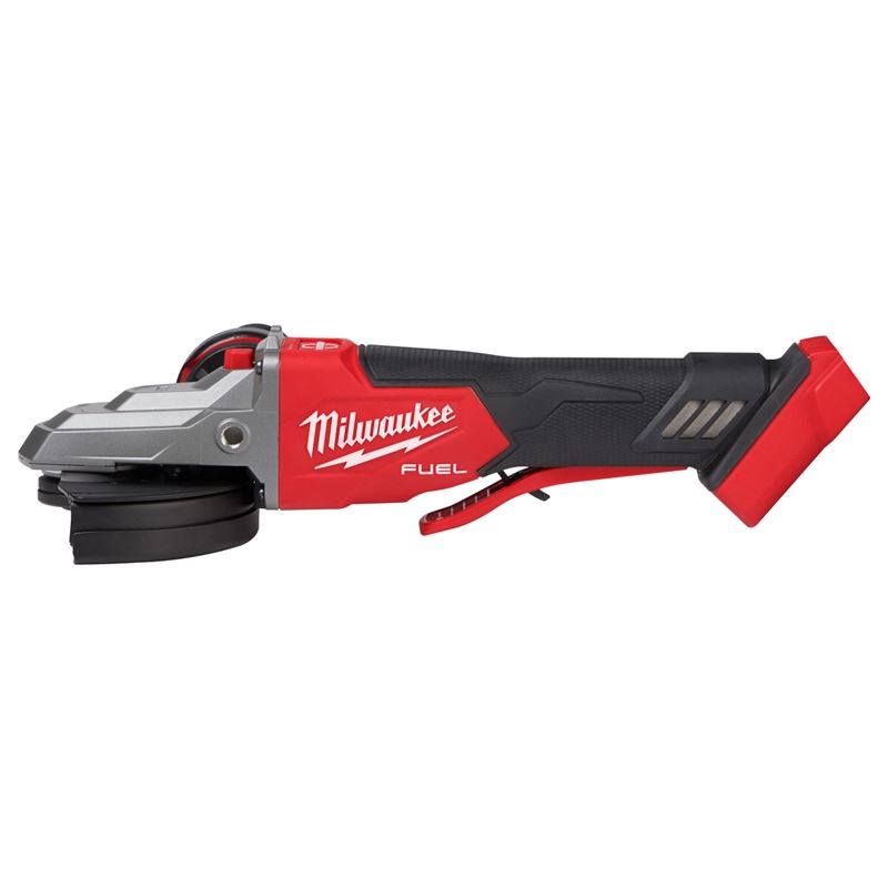 Milwaukee 2886-20 M18 FUEL 5in Flathead Braking Grinder, Paddle Switch No-Lock