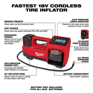 Milwaukee 2848-20 M18 Inflator