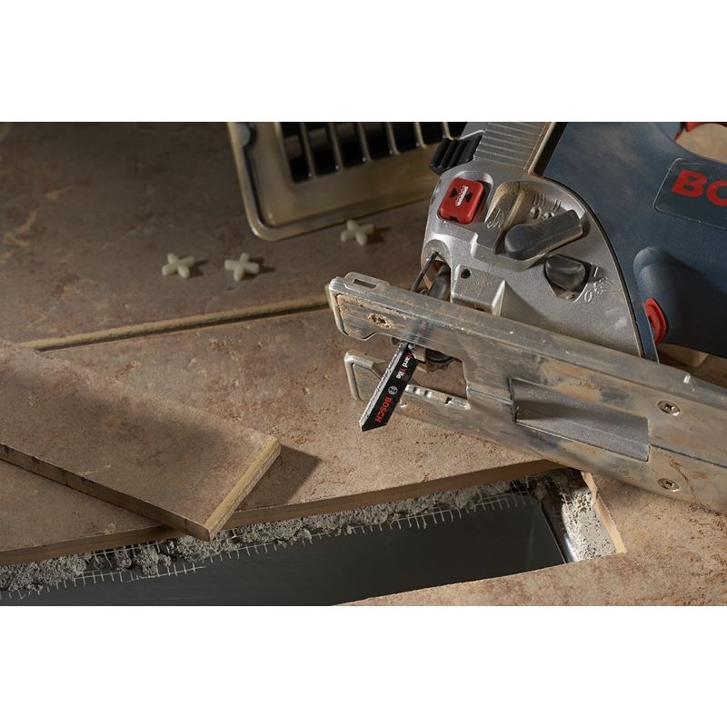 Bosch | T130DG 1 Piece 3-1/4" 30 Grit Diamond For Hard Tile T-Shank Jig Saw Blades