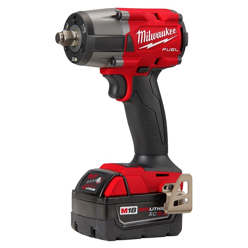 2962-22 M18 FUEL 18 Volt Lithium-Ion Brushless Cordless 1/2 Mid-Torque Impact Wrench with Friction Ring Kit