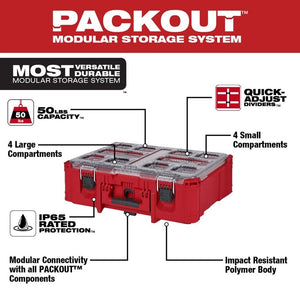 Milwaukee 48-22-8432 PACKOUT Deep Organizer