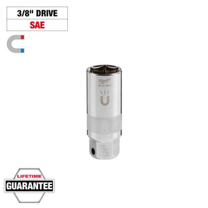 Milwaukee 48-22-9554 3/8in Drive 13/16in Magnetic Spark Plug Socket