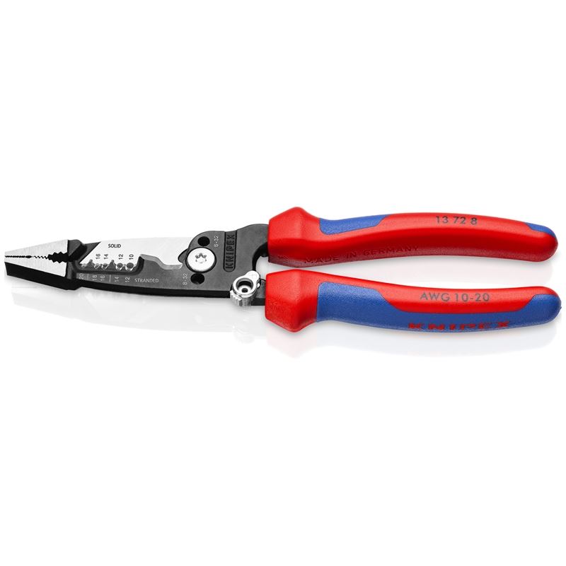 KNIPEX 13 72 8 SBA FORGED WIRE STRIPPERS, MULTI-COMPONENT