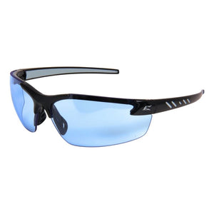 Edge Eyeware DZ413VS-G2 Zorge G2 - Black Frame / Light Blue Vapor Shield Lens