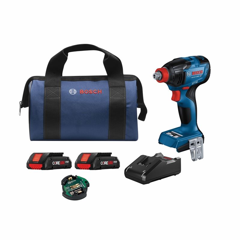 Bosch GDX18V-1860CB25 18V Connected-Ready Two-In-One 1/4 In. and 1